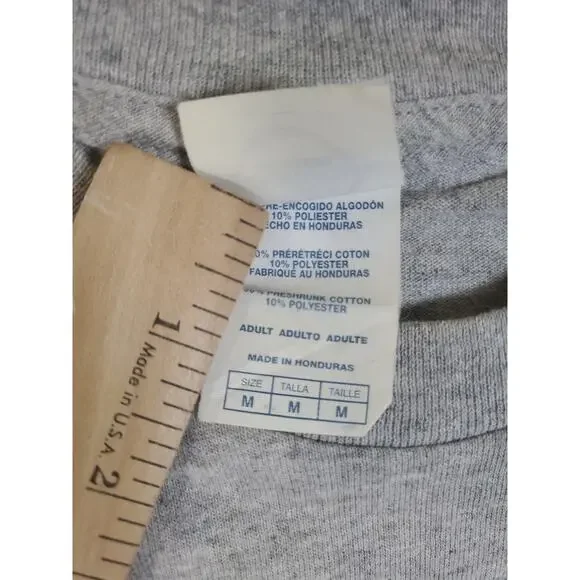 Vintage John Lennon NYC Gray T-Shirt Men's Size Medium - Picture 3 of 12